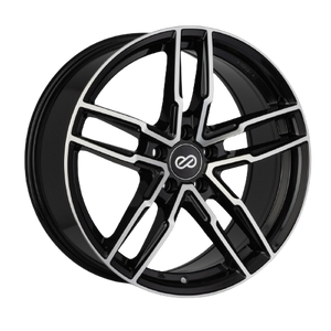 Enkei SS05 5x108 18x8.0+40 Black Machined