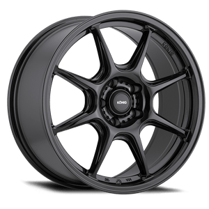 Konig Lockout 4x100 17x8+45 Gloss Black