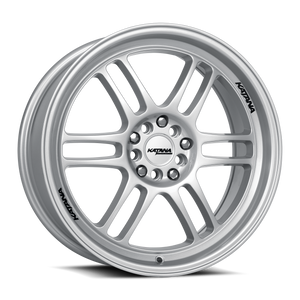 KATANA RACING KR02 5x100/5x114.3 18x8 +40 Glossy Sliver KATANA RACING KR02 5x100/5x114.3 18x8 +40 Glossy Sliver