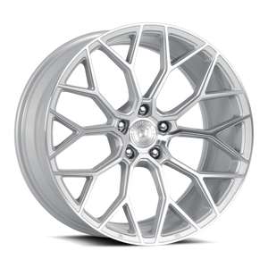 DOLCE PERFORMANCE PISTA 5x114.3 20x10 +40 Gloss Silver Machined Face