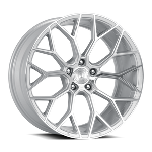 DOLCE PERFORMANCE PISTA 5x112 20x10 +40 Gloss Silver Machined Face
