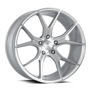 DOLCE PERFORMANCE ELEMENT 5x120 19x9.5 +40 Gloss Silver Machined Face