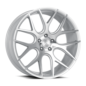 DOLCE PERFORMANCE MONZA 5x114.3 18x8.5 +35 Gloss Silver Machined Face