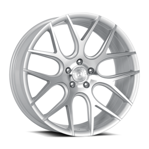 DOLCE PERFORMANCE MONZA 5x112 19x8.5 +28 Gloss Silver Machined Face