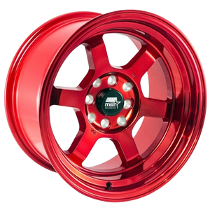 MST Wheels Time Attack 5x114.3 17x9.0 +20 Ruby Red