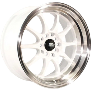 MST Wheels MT11 5x100/5x114.3 17x9.0 +20 White w/Machined Lip