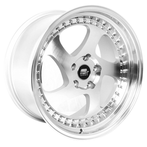 MST Wheels MT15 5x114.3 18x9.5 +35 Silver w/Machined Face