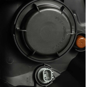AlphaRex 16-23 Toyota Tacoma LUXX-Series LED Crystal Headlights - Alpha-Black - 880702 Photo - Primary