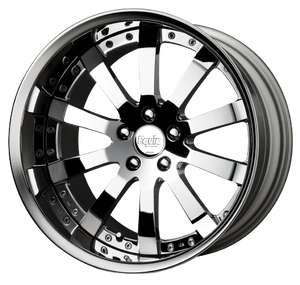 Work Equip E10 5x120 22x10.5+52 a disk Bright Buff Finish