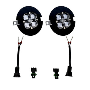 Baja Designs 05-11 Toyota Tacoma/07-13 Toyota Tundra Clear SAE Fog Pocket Light Kit - 447702 Photo - Primary