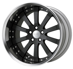 Work Equip E10 5x120 22x9+22 r disk Black Anodized