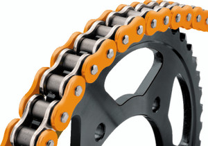BikeMaster 520x120 BMXR O-Ring Chain - Orange - 197456 Photo - Primary