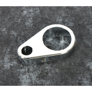 Bikers Choice 1 1/8 Inch Chrome Plain Clutch Cable Clamp - 489799 User 1