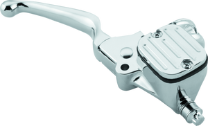 Bikers Choice Chrome 96-07 FL 96-10 ST Dyna 96-03 XL 9/16 Bore Chopped Handlebar Master Cylinder - 489987 Photo - Primary