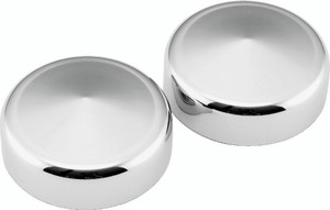 Bikers Choice 84-99 Softail Chrome Swingarm Pivot Bolt Cover Pr - 601393 Photo - Primary