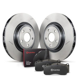 Brembo OE 18-20 Dodge Durango/12-15 Jeep Grand Cherokee/17-20 Grand Cherokee Front Disc Brake Kit - KT04315 Photo - Primary