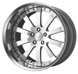 Work Equip E10 5x120.65 22x8.5+33 o disk Feinheit Silver 2