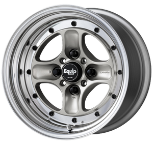 Work Equip 40 4x114.3 15X10 -3 a disk Brut Silver