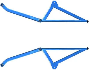 Cusco Power Brace Rear UnderSide GDA-GDB Impreza - 672 492 R Photo - Primary