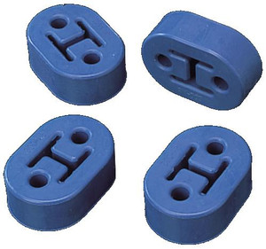 Cusco HD Exhaust Bushing Blue 9mm Hole ID x 40mm Distance (Hole to Hole) x 23mm Thickness Honda - A160 RM003B Photo - Primary