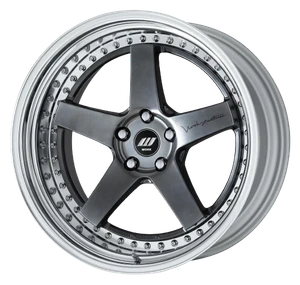 Work Zistance W5s 5x115 20x9+-8 r disk Brilliant Silver Black