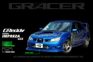 GReddy 06-07 WRX & STi Front Lip Spoiler FRP - 17060053 Photo - Primary
