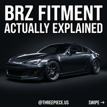 BRZ FR-S Wheel Fitment Guide: Square vs Staggered (2013-2020)