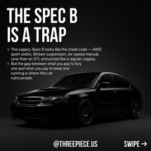 Subaru Legacy Spec B Problems: Why You Should NOT Buy One