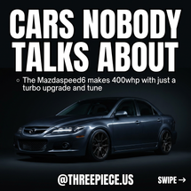 5 Underrated Project Cars Under $20K: Mazdaspeed6, SHO & G37X