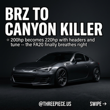 BRZ FA20 Build Guide: Complete Canyon Carver Setup Under $5K