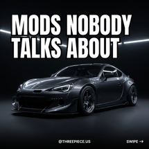 5 Underrated Mods That Actually Transform Your Car's Feel