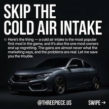 Cold Air Intake Problems: 3 Reasons to Skip the CAI