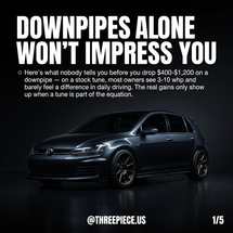 Are Downpipes Worth It? Real Dyno Numbers & Honest Verdict