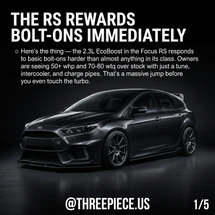 Ford Focus RS Mk3 Build Guide: 2.3L EcoBoost Mod Order