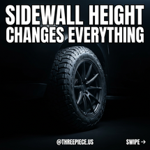 255/40R17 vs 245/45R17: Why Sidewall Height Changes Everything