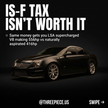 Lexus IS-F vs CTS-V: Why the Cadillac Makes More Sense at $45K