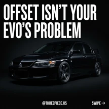 Evo VIII/IX Wheel Fitment: Best Offset, Stock vs Lowered