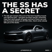 6th Gen Camaro SS Problems: 3 Reasons NOT to Buy
