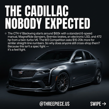 CT4-V Blackwing vs BMW M3: Which Sedan Should You Buy?