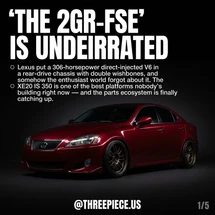 Lexus IS 350 XE20 Build Guide: 2GR-FSE Mod Order That Works