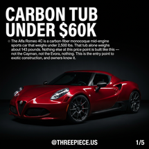 Alfa Romeo 4C Buying Guide: 3 Reasons It's Worth It