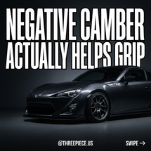 Camber Explained: How Negative Camber Actually Improves Grip