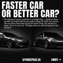 Genesis Coupe vs 350Z: Which Budget Coupe to Buy in 2026