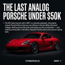 981 Cayman Base 6MT Buying Guide: Last Analog Porsche Under $50K