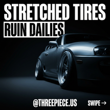 Stop Running Stretched Tires on Daily Drivers — Ride Quality Reality