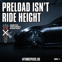 Coilover Preload vs Ride Height: Why Your Setup Rides Like Garbage