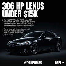 Lexus IS 350 XE20 Buying Guide: 2GR-FSE Under $15K in 2026