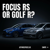 Focus RS vs Golf R: Which AWD Hot Hatch Should You Buy?