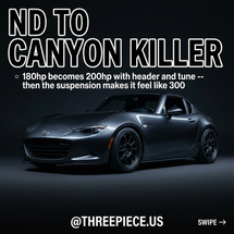 ND Miata Build Guide: 200HP Canyon Killer for $4500 Total