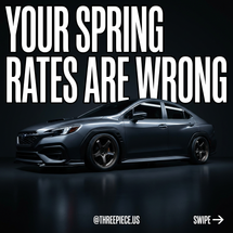 Coilover Spring Rates Explained: How to Pick the Right Setup for Street vs Track